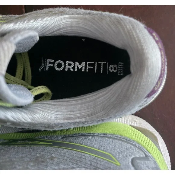 ASICS Gel Nimbus 24 Running Shoes Women's Gray Neon Size 6.5 - Picture 4 of 8